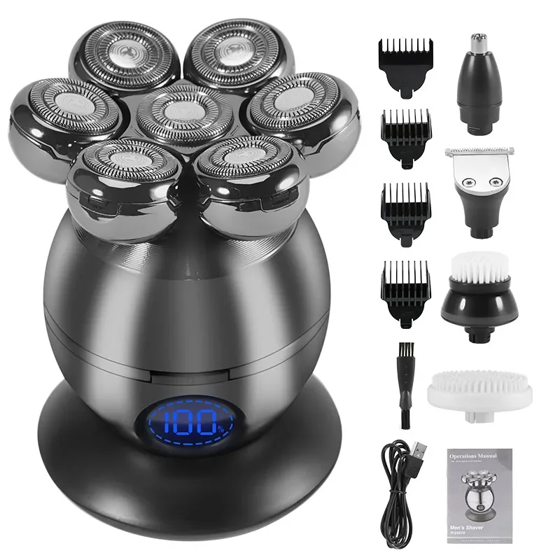 7D Head Shaver Set